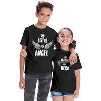 Bon Organik My Hero & My Angel Tees (24Rakhi6081_Girl_6-7Y)