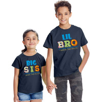 Bon Organik Boy's Regular Fit T-Shirt (24Rakhi6079_Brother