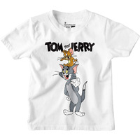 Bon Organik Boys Cotton Regular Fit T-Shirt (Bon11017_White, 6-12 Months