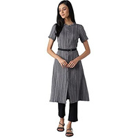 Aurelia Women's Cotton Solid Regular Kurta (22Fea12981-702996_White_Xl)