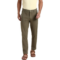 Dennis Lingo Light Olive Slim Fit Chino For Men (34)