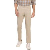 Dennis Lingo Beige Slim Fit Chino For Men (32)