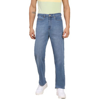 Dennis Lingo Slim Fit Stretchable Mid Rise Cotton Blend Denim Jeans (Blue1, 34)