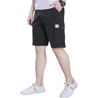 Divisive Men's Relaxed Loose Fit Cotton Cargo Shorts (Dsrt144_36_Olive)