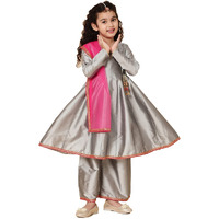 A.T.U.N. Girls Anarkali Palazzo Set