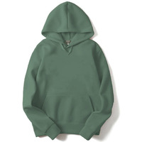 Adro Men's Cotton Neck Hooded Sweatshirt (H20-M-Pln-Pt_Pista_3Xl)