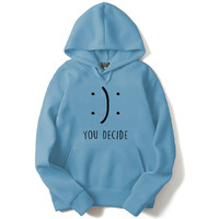 Adro Men's Cotton Neck Hooded Sweatshirt (H21-M-Dec-Sk_Skyblue_L)