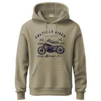 Adro Men's Fleece Hooded Hoodie (H-M-Ame-Ch_Beige_3Xl)