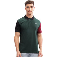 Adro Regular Fit Polo Tshirt In 100% Cotton Multi Color Polo Also In Plus Size_Pn24-L1-Grnblmr-S