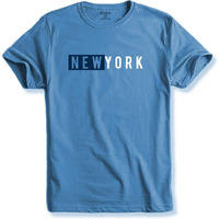 Adro Newyork Design Printed T-Shirts For Men & Women (Rnr-S35-Nky-Sk_Skyblue_3Xl)