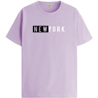 Adro Men's Solid Regular Fit T-Shirt (Rn24-Nky-Pu_Purple