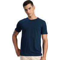 Adro T-Shirts For Menregular Fit Plain T Shirt Cotton Tshirt | Rn24-M-Pln-Sb-2Xl Teal