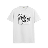 Adro Mens Printed T Shirt - Premium Cotton Graphic Printed Tshirt - White T-Shirt - Rn24-Fect-Wh-2Xl