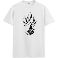 Adro Men's Solid Regular Fit T-Shirt (Rn24-Gok-Wh_White