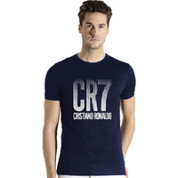 Adro Cristiano Ronaldo Design Printed T-Shirts For Men & Women | Rnr-S35-Cr07-Nb-4Xl Navy Blue