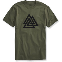 Adro Triangle Mens Printed T-Shirt (Rnr-M-Tkt-Ol_Olive_3Xl)