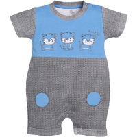 Baby Go 100% Cotton Romper For Baby Boys
