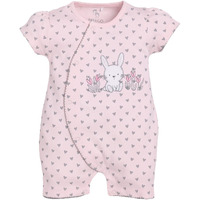 Babygo Half Sleeves Baby Romper| 100% Cotton Rompers For New Born Baby| Baby Dress | Sleepsuit For Baby Girls| Onesies| 0-3M| 3-6M| 6-9M| 9-12M| Infant Clothes