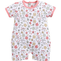 Babygo Baby Half Sleeve Rompers 100% Cotton Rompers For New Born Baby Girls|Daily Suits For Baby Girls| 6X9M|Teal|Onesies| Infant Clothes | Pack Of 1