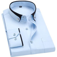 Be Active Men's Shiny Satin Full Sleeves Solid Shirt || Formal Shirts For Men || Men Formal Shirt Regular Fit || Formal Attire Men (Rf0043 3 S) Sky Blue