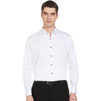 Be Active Men's Casual Pure Cotton Satin Cotton Shirt || Casual Shirts For Men || Men Casual Shirt || Casual Wear Shirts (Rf0021 1 S) White