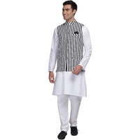 Be Active Cotton Nehru Jacket For Men | Versatile Festive & Casual Ethnic Wear | Ethnic Standard Length Nehru Jacket