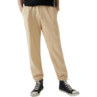 Bewakoof Heavy Duty 1.0 Men's Solid Regular Fit Cotton Blend Joggers_646501_Brown_2Xl