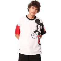 Bewakoof Unisex Disney All Over Print Multicolor Short Sleeve Roundneck T-Shirt - Large