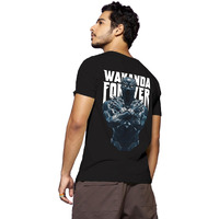Bewakoof Men's Graphic Printed 100% Cotton T-Shirt - Regular Fit, Round Neck, Half Sleeves