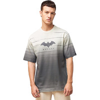 Bewakoof Official Dc Merchandise Batman Men's Graphic Printed Oversized Fit Half Sleeve Round Neck Cotton T-Shirt