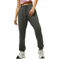 Bewakoof Women's Solid Oversized Joggers_609830_Grey_Xs