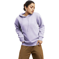 Bewakoof Heavy Duty 1.0 Women's Solid Oversized Fit Full Sleeve Fleece Hoodies