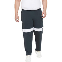 Bigbanana Men's Regular Fit Trackpants (Leise,Teal,3Xl)
