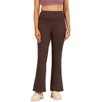 Blissclub Ultimate Flare Pants Lite Regular For Women Upto 5'4 Ft | High Waist Trousers And Formal Pants For Office Wear | Comfortable Fit