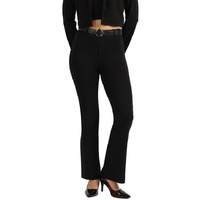 Am:Pm Cotton Flare Pants - Lite,Regular Below 5'4, Cotton Pants, Belt Buckles, Classic Patch Pockets, High Waist