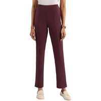 Blissclub Women's Straight Pants (Ultimatestraight_Purple_Prachi Rebel
