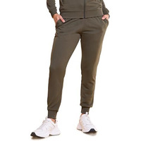 Enamor Women's Relaxed Track Pants (A406_Olive_2Xl)