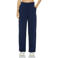 Blissclub Women's Loose Pants (Bc_Ampmwidetall_Navy_Xs_Naina