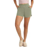 Blissclub Groove-In Cotton Shorts | Cotton Shorts | Side Pockets | Stretchy |Curved Hem