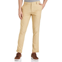 Diverse Men's Slim Fit Stretchable Casual Trousers (Dvt01T5L01-6_Camel_36) | Rise Style: Low Rise