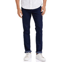 Diverse Men's Regular Fit Mid Rise Jeans (Dvd01D2L01-1J_Dark Indigo Blue_30)