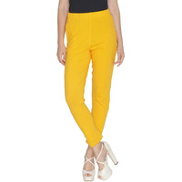 Lyra Women Solid Premium Cotton Kurtipant | Mid-Waist | Fashionwear