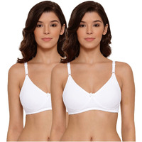 Lyra Lyra Women's Non-Padded T-Shirt Bra-511 Bra 513_2Pc_White_40B