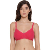 Lyra Women's Non-Padded Secret Support Bra-514 Full Coverage Bra 514_1Pc_Fuschia_38B