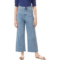 Inkd Women High Rise Flare Jeans (Inkss23Wjn-021_Sky Why, 38)