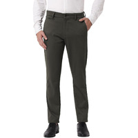 Fyltr Men's Slim Casual Pants (Fylss25Mt-1101_Cilantro Green