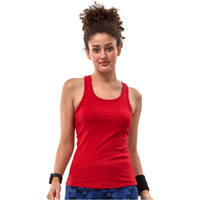 Lyra Women's Stretchable Premium Cotton Racerback Tank Top (Pack Of 2)