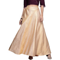 Libas Jacquard Classic Skirts Gold