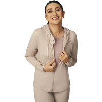 Blissclub Airmelttm Zippered Jackets | Chic Zippered Front | Thumbhole Detailing | Weightless Fabrics | Pockets | Cool-To-Touch Fabrics