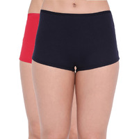 Lyra Premium Cotton Modern Mid Waist Boy Leg Panties For Women